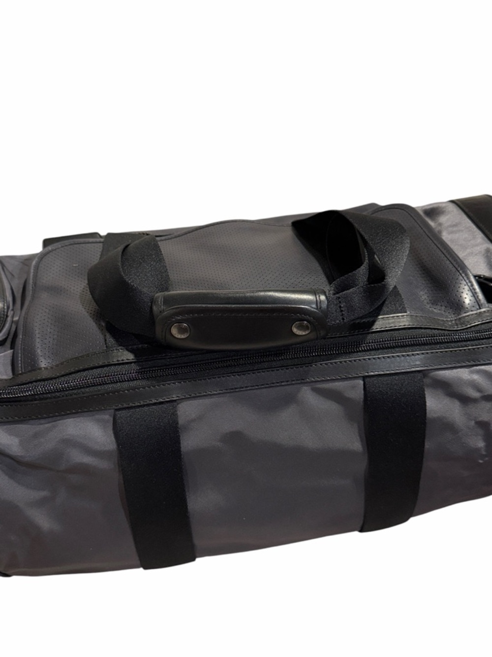 New Coach Perforated Leather Explorer Duffel Bag F56875 - Picture 6 of 14